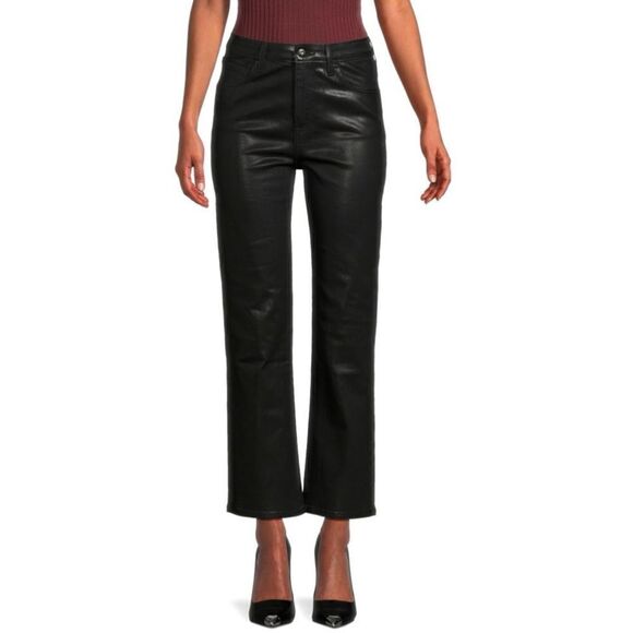 Jonathan Simkhai River High Rise Straight Coated Jeans NWT size 24 - Picture 1 of 11